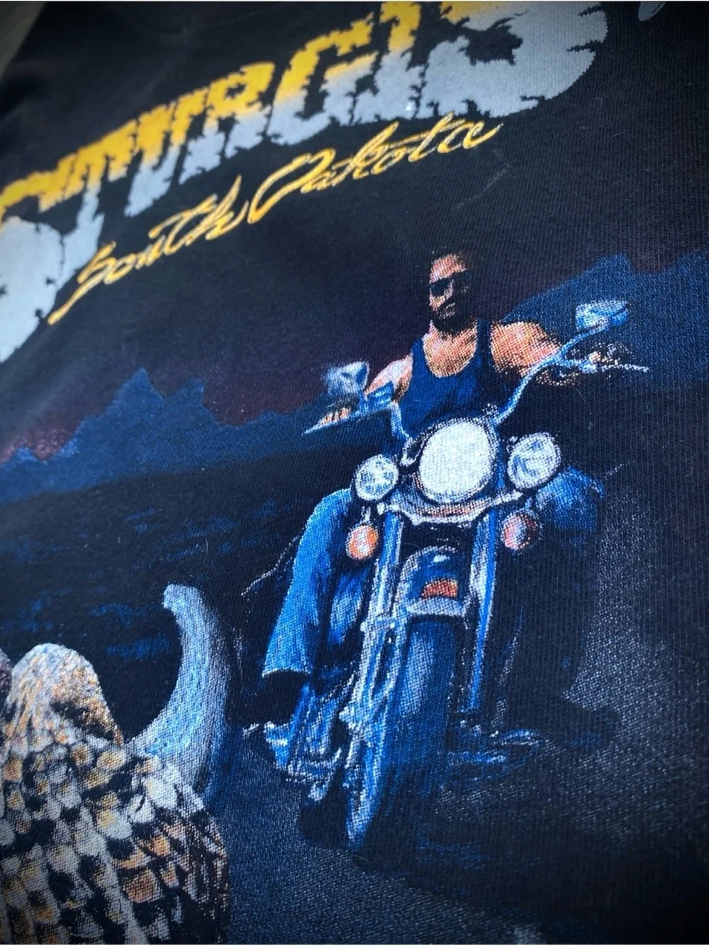 Timberland Sturgis 1997 Motorcycle Rally T shirt XXL
